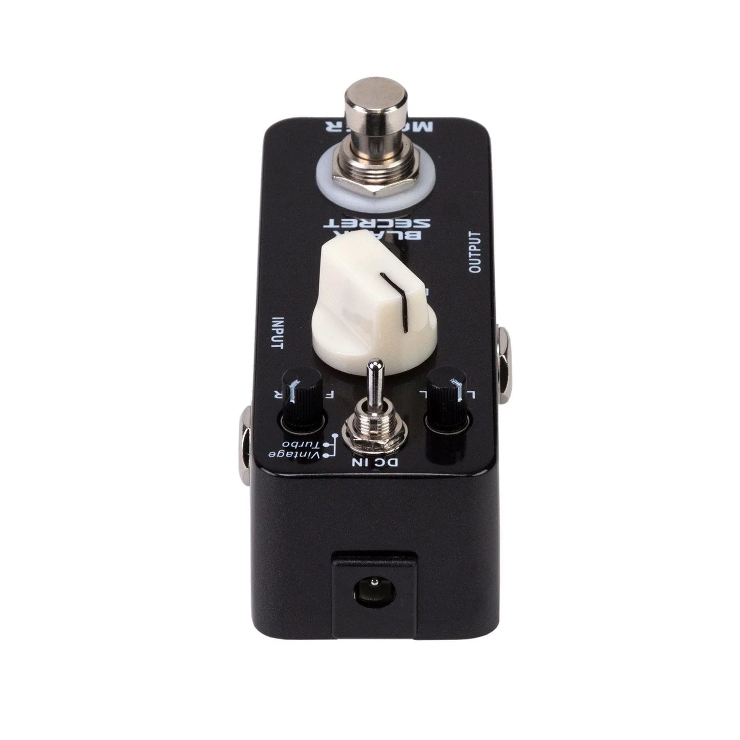 Mooer Black Secret Vintage & Turbo Distortion Micro Guitar Effects Pedal — view 3