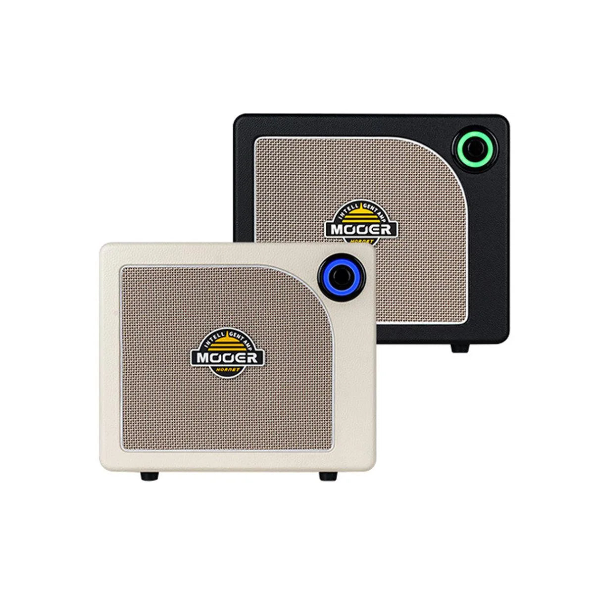 Mooer Hornet 15i Intelligent 15 Watt Modelling Combo Amplifier - White — view 2