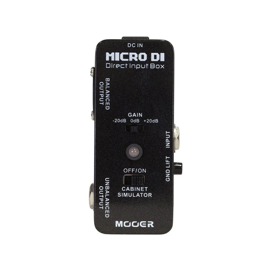 Mooer MEP-DI Micro DI Smart Direct Input Box for Guitar and Bass