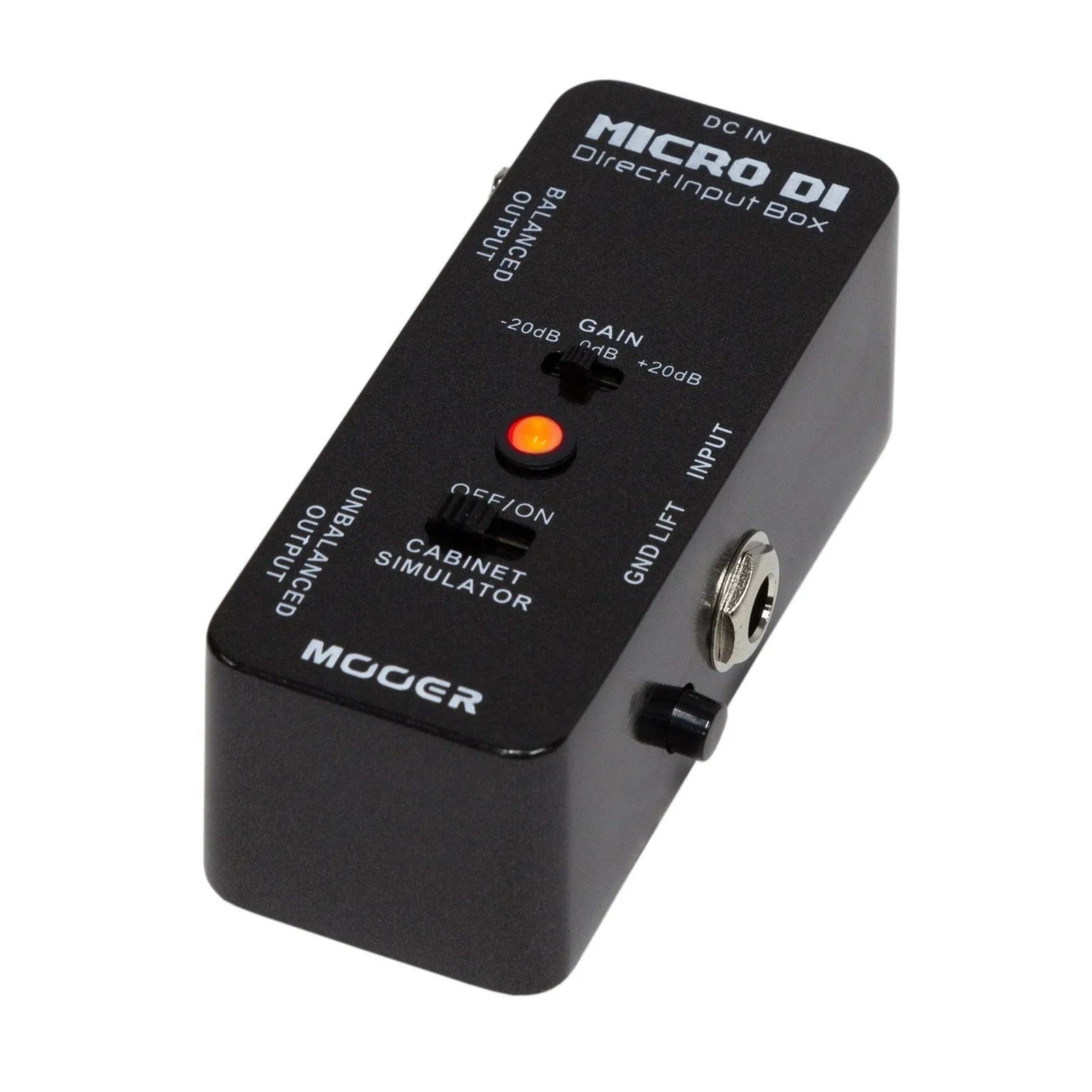 Mooer MEP-DI Micro DI Smart Direct Input Box for Guitar and Bass — view 2