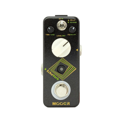 Mooer EchoVerb Digital Delay & Reverb Micro Guitar Effects Pedal with Tap Tempo