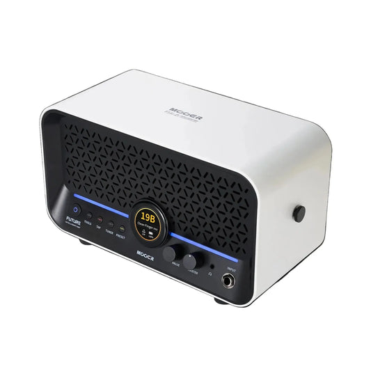 Mooer F15i Li Intelligent Rechargeable Guitar Combo Amplifier with Touchscreen and Bluetooth (White)