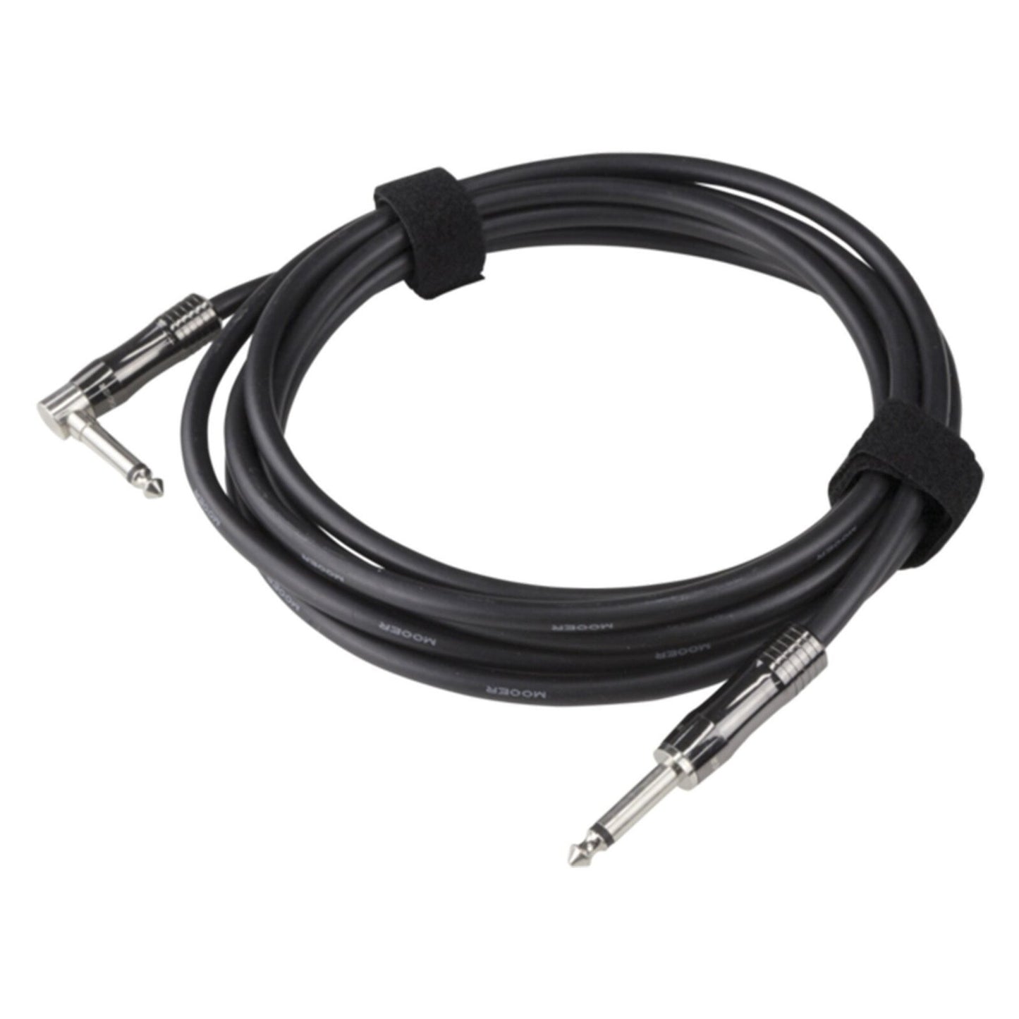 Mooer 12ft Guitar Cable Straight Jack to Angled Jack