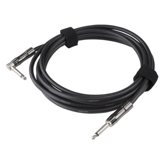 Mooer 12ft Guitar Cable Straight Jack to Angled Jack