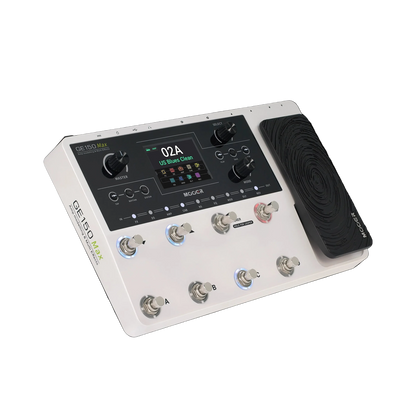 Mooer GE-150 Max Guitar Multi-Effects Processor with 8 Footswitches, 200 Presets, 55 Amp Models, 170 Effects, and USB-C Connectivity — view 4
