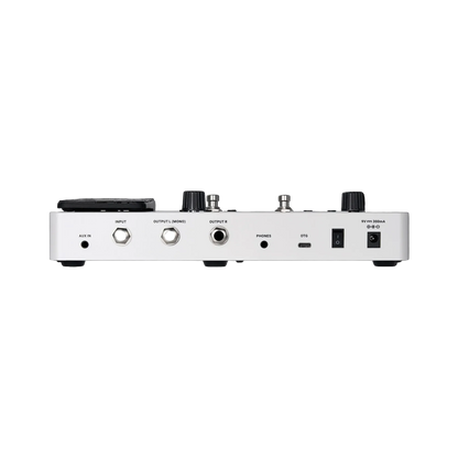 Mooer GE-150 Plus Multi-Effects Processor with Expression Pedal, Looper, Drum Machine, 198 Presets, USB Type-C, AUX IN, White — view 3