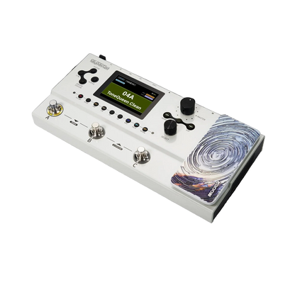 Mooer GE-200 Plus Guitar Multi-Effects Processor with Bluetooth and USB-C, 270+ Effects, 74 Preamps, 255 Presets, 60s Looper, White Model — view 4