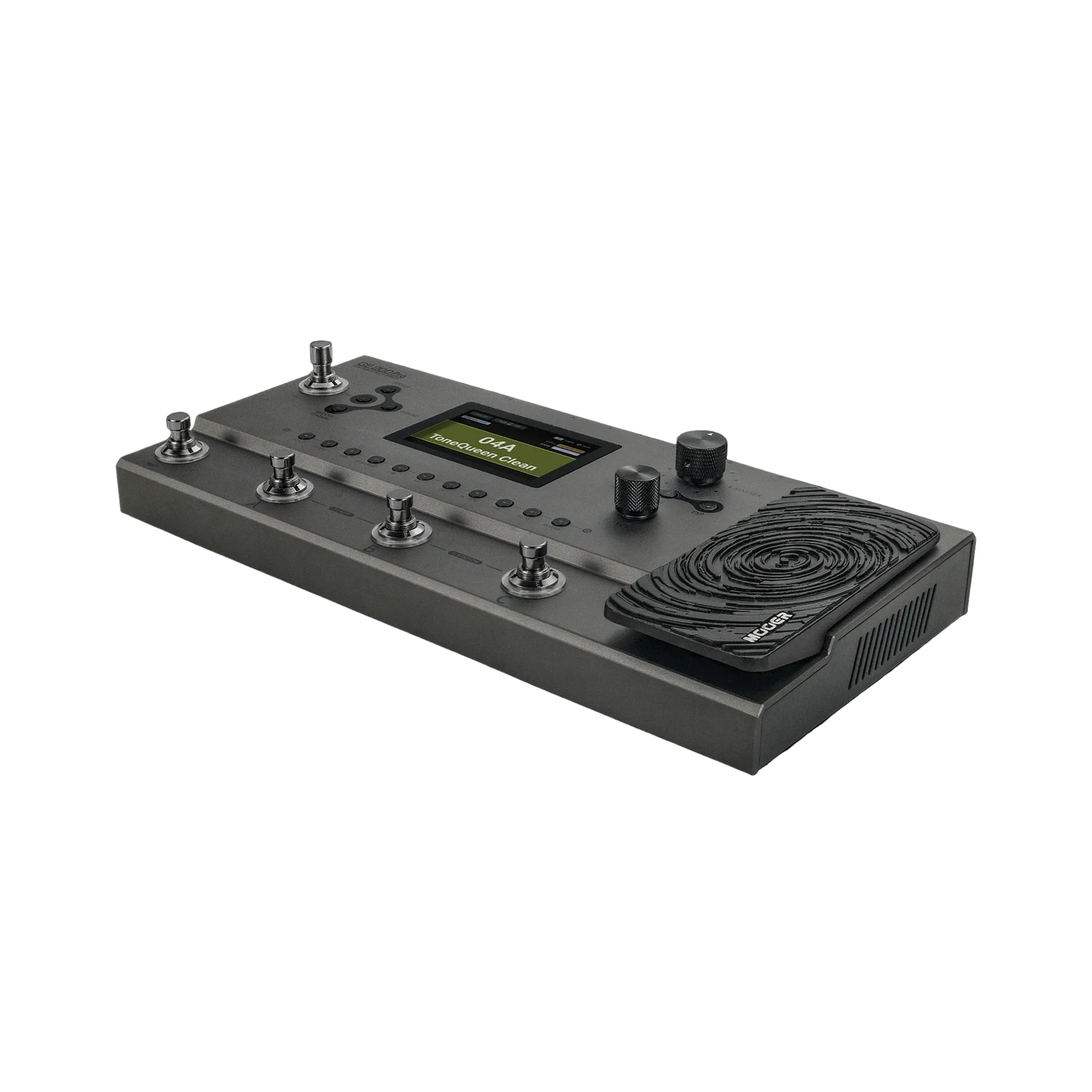 Mooer GE-200 Pro Guitar Multi-Effects Processor with 286 Effects, 3.5" LCD, 70 Drum Patterns, USB-C, Bluetooth, and MIDI I/O — view 2