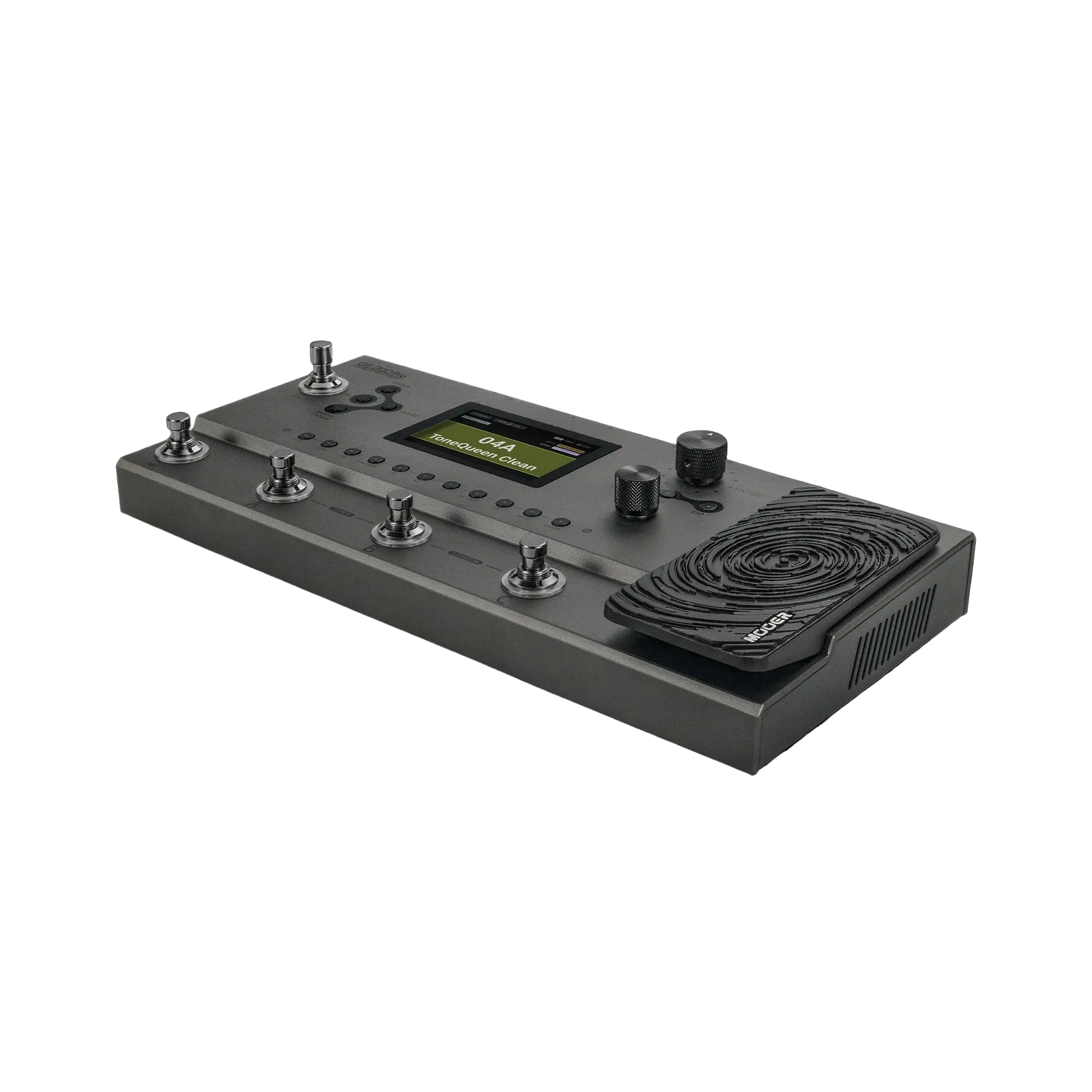 Mooer GE-200 Pro Guitar Multi-Effects Processor with 286 Effects, 3.5" LCD, 70 Drum Patterns, USB-C, Bluetooth, and MIDI I/O — view 2