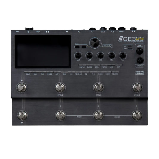Mooer GE-300 Lite Multi-Effects Processor with 108 Amp Models, 43 Cab Sims, and Tone Capture Feature