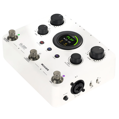 Mooer GL200 Stereo Looper and Drum Machine Pedal with Bluetooth and DrumMatch AI — view 4