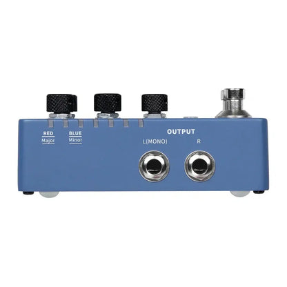 Mooer Harmony X2 Pitch-Shifting Effects Pedal with Stereo Harmonies, Preset Save Function, and Dual Footswitches — view 3