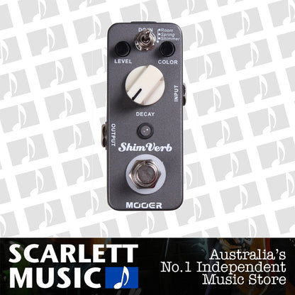 Mooer Micro Series Shimverb Shim-Verb Effects Pedal — view 2