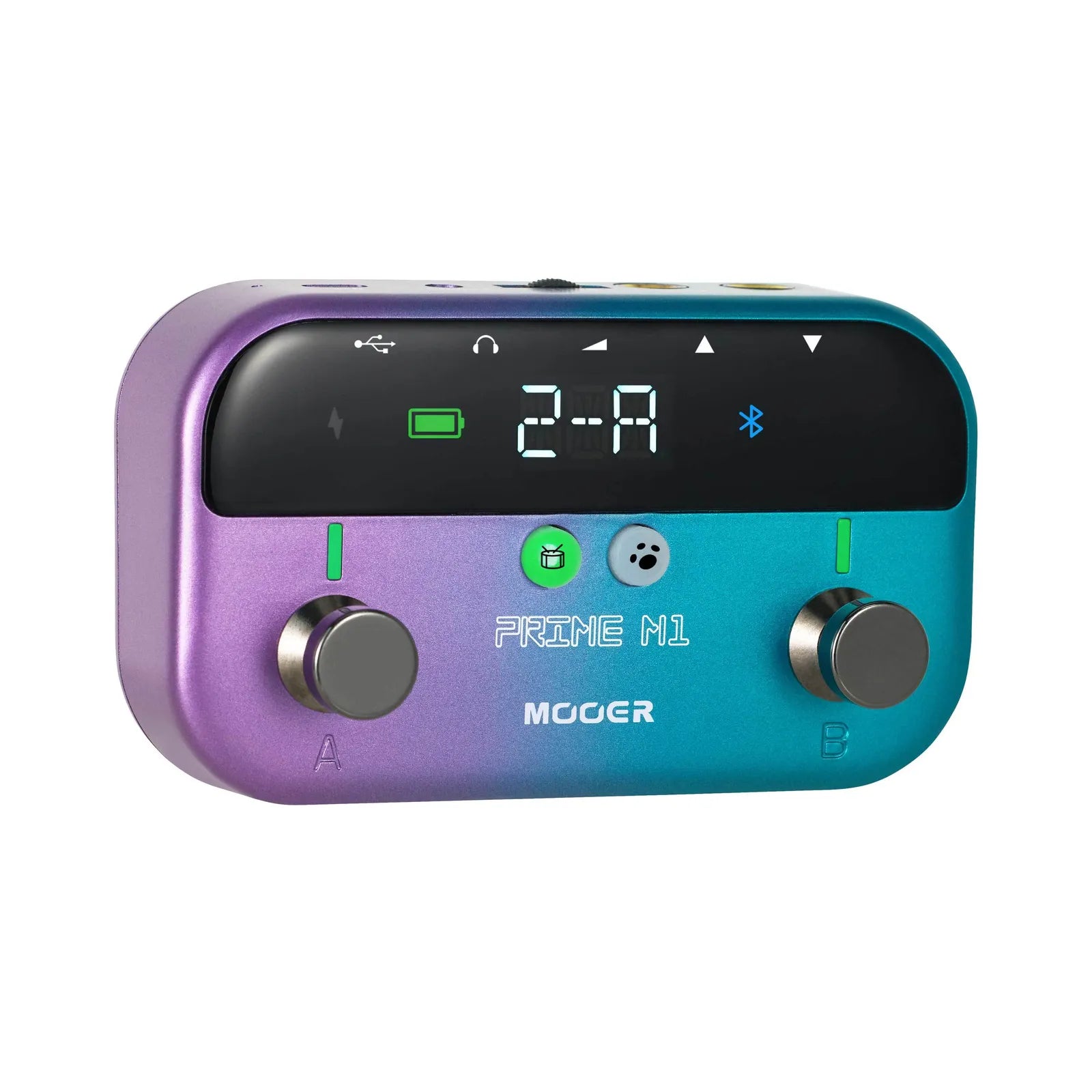 Mooer Prime Minimax M1 Multi-Effects Pedal with 149 Effects, Built-in Looper, Drum Machine, Bluetooth, USB-C Charging — view 2