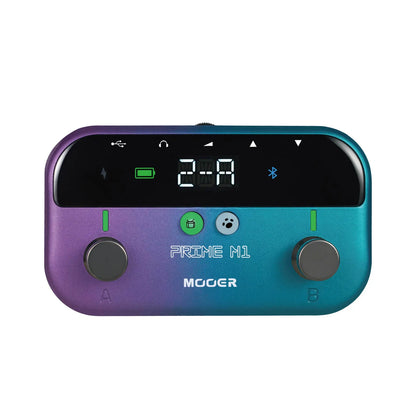 Mooer Prime Minimax M1 Multi-Effects Pedal with 149 Effects, Built-in Looper, Drum Machine, Bluetooth, USB-C Charging