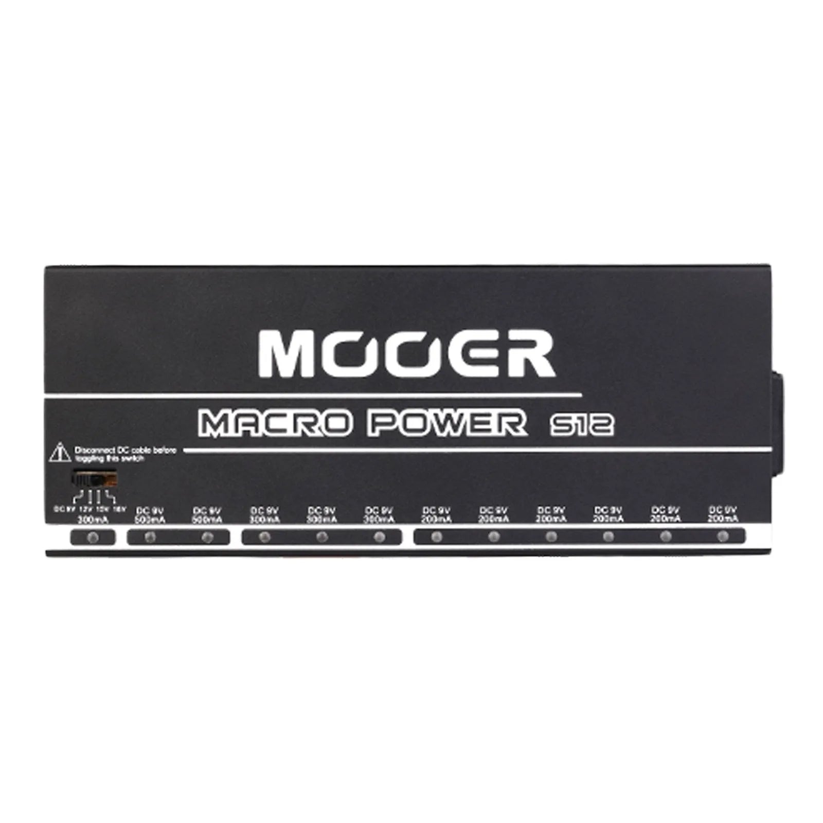Mooer MEP-MACS12 Macro Power 12-Port Professional Effects Pedal Power Supply