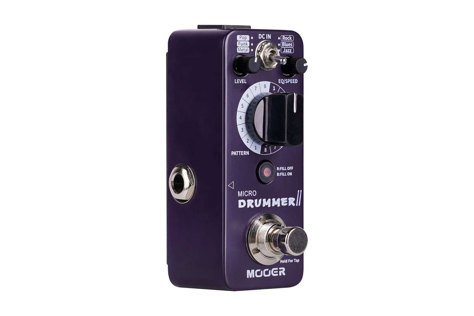 Mooer Micro Drummer MKII Mini Drum Machine Effects Pedal MEP-ML2 — view 2
