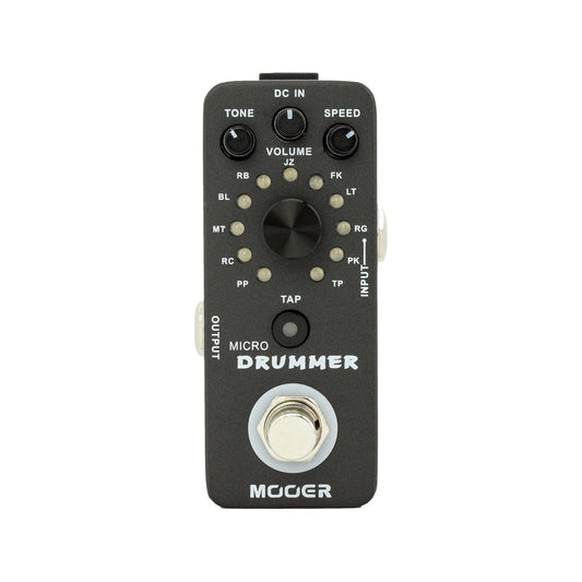Mooer Micro Drummer Mini Drum Machine Effects Pedal