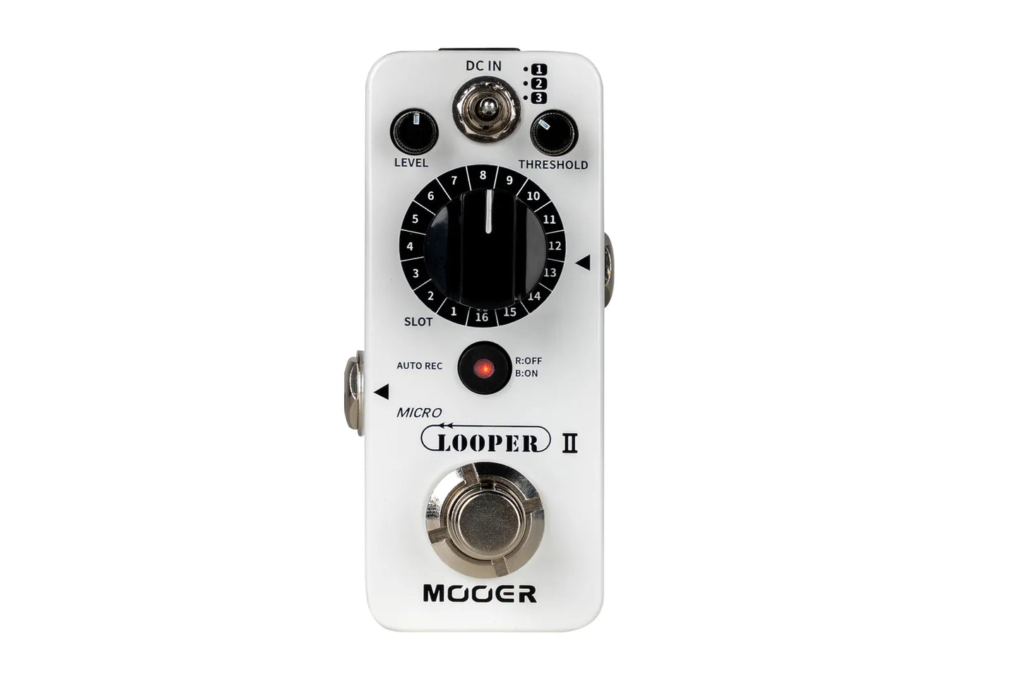 Mooer Micro Looper MKII Loop Recording Guitar Effects Pedal with 480 Minutes Recording Time and Auto Record Function