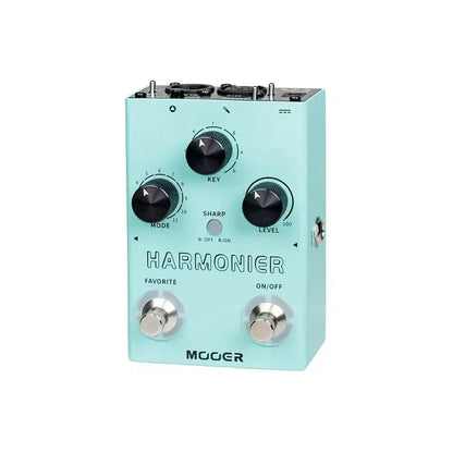 MOOER MVP2 Harmonier Vocal Harmoniser Pedal with Reverb and 11 Harmony Modes — view 2