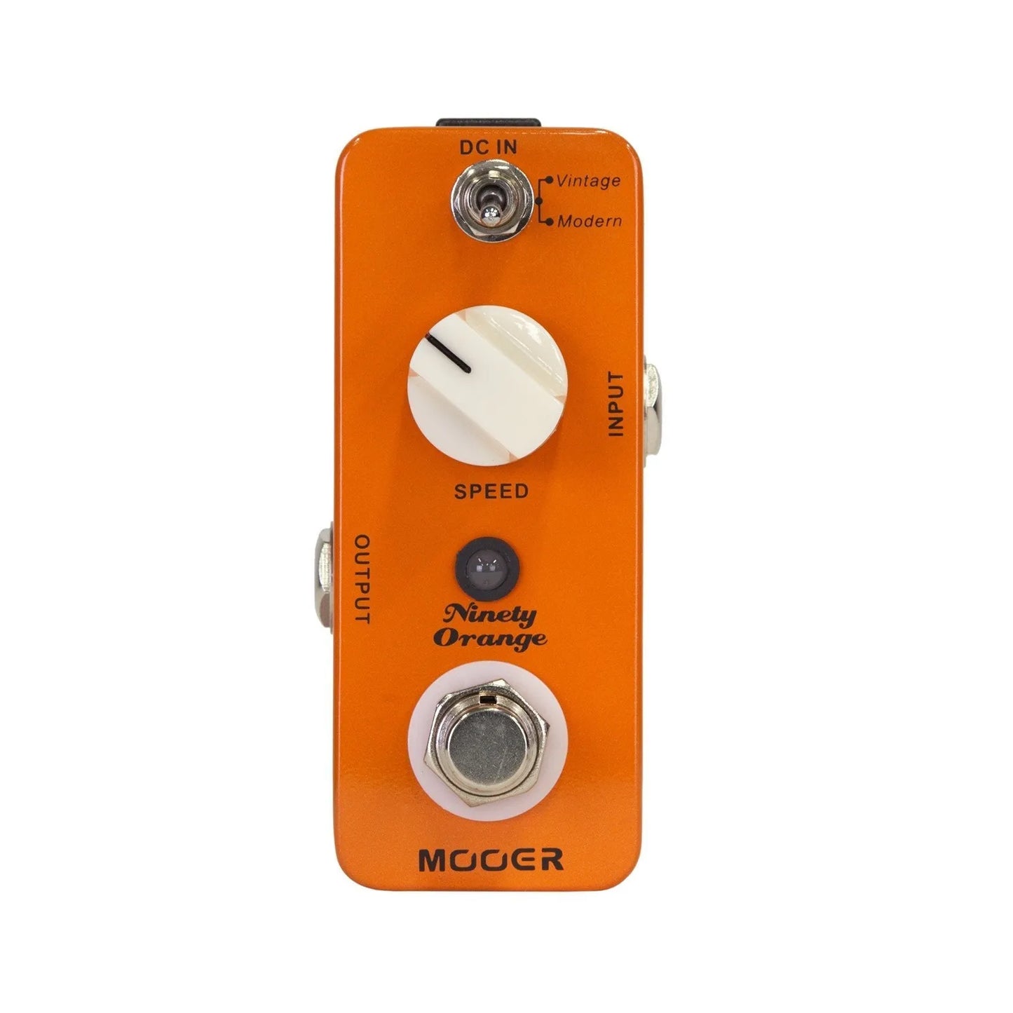 Mooer Ninety Orange Phaser Micro Guitar Effects Pedal with Vintage and Modern Modes