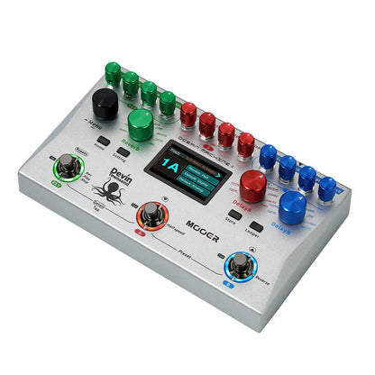 Mooer Ocean Machine II Delay Reverb Looper Effects Processor with Enhanced DSP and 120 Seconds Recording Time — view 3