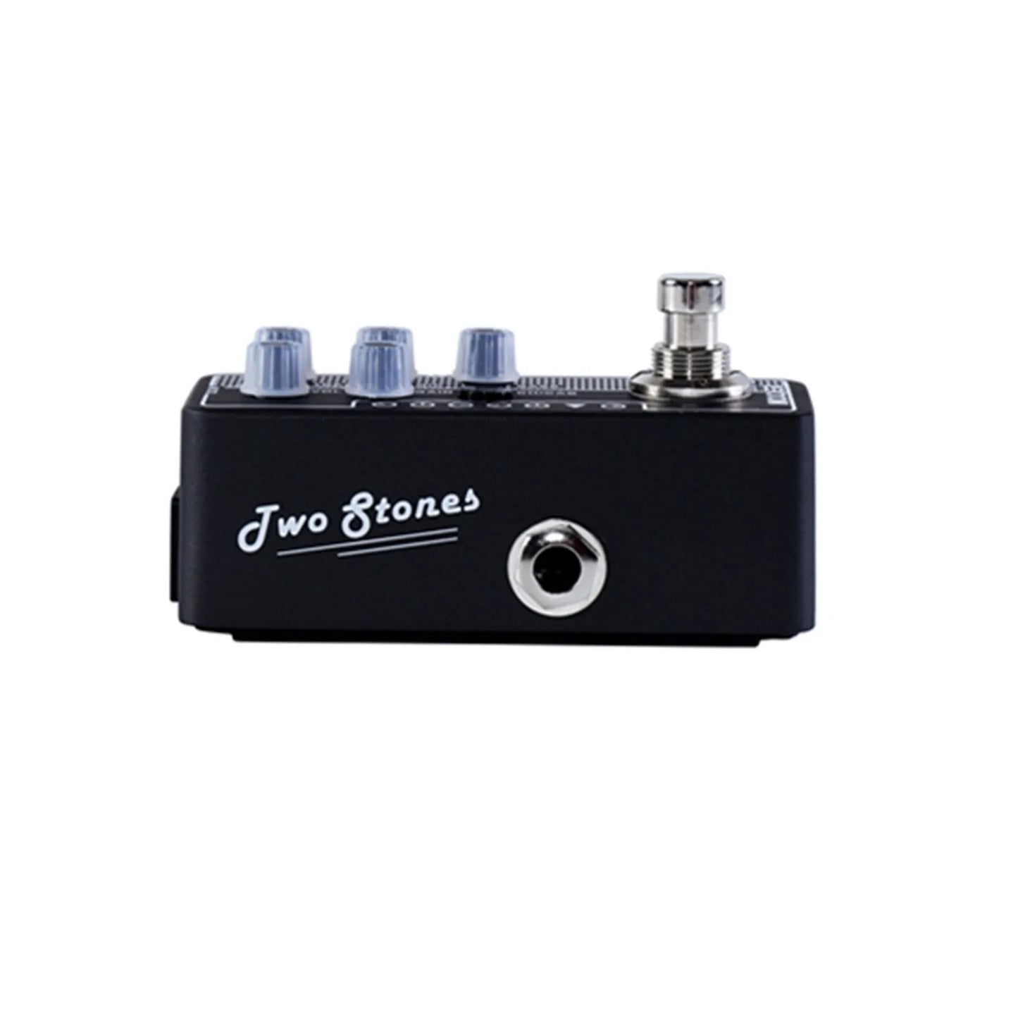 Mooer Two Stones 010 Digital Micro Preamp Guitar Effects Pedal with Dual Channel and Speaker Cabinet Simulation — view 3