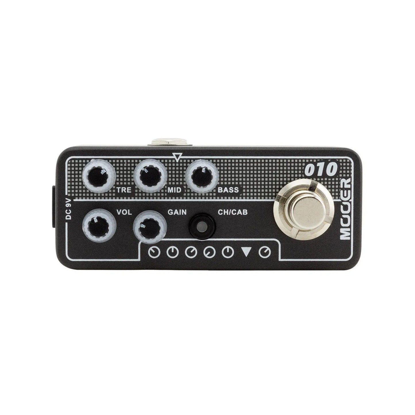 Mooer Two Stones 010 Digital Micro Preamp Guitar Effects Pedal with Dual Channel and Speaker Cabinet Simulation