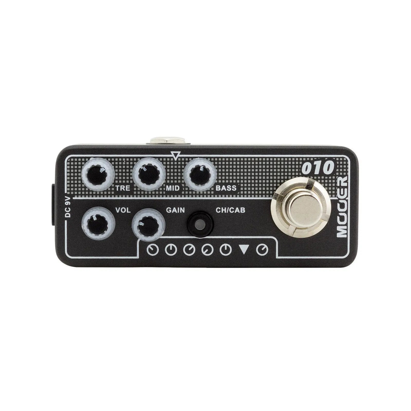 Mooer Two Stones 010 Digital Micro Preamp Guitar Effects Pedal with Dual Channel and Speaker Cabinet Simulation