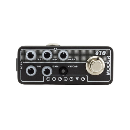 Mooer Two Stones 010 Digital Micro Preamp Guitar Effects Pedal with Dual Channel and Speaker Cabinet Simulation