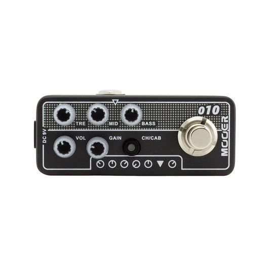 Mooer Two Stones 010 Digital Micro Preamp Guitar Effects Pedal with Dual Channel and Speaker Cabinet Simulation