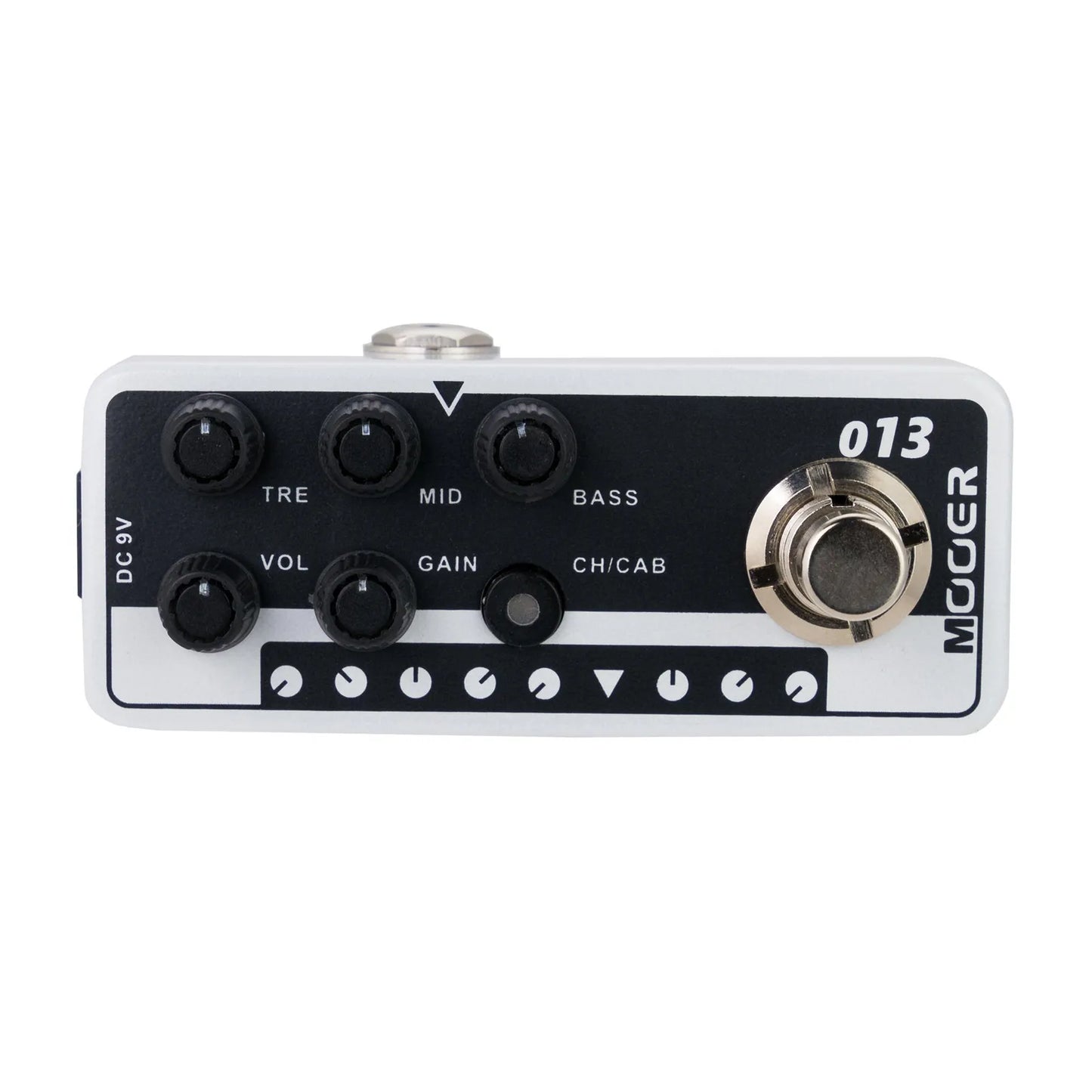 Mooer Matchbox 013 Digital Micro Preamp Guitar Effects Pedal with Dual Channels and Speaker Cabinet Simulation