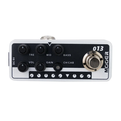Mooer Matchbox 013 Digital Micro Preamp Guitar Effects Pedal with Dual Channels and Speaker Cabinet Simulation