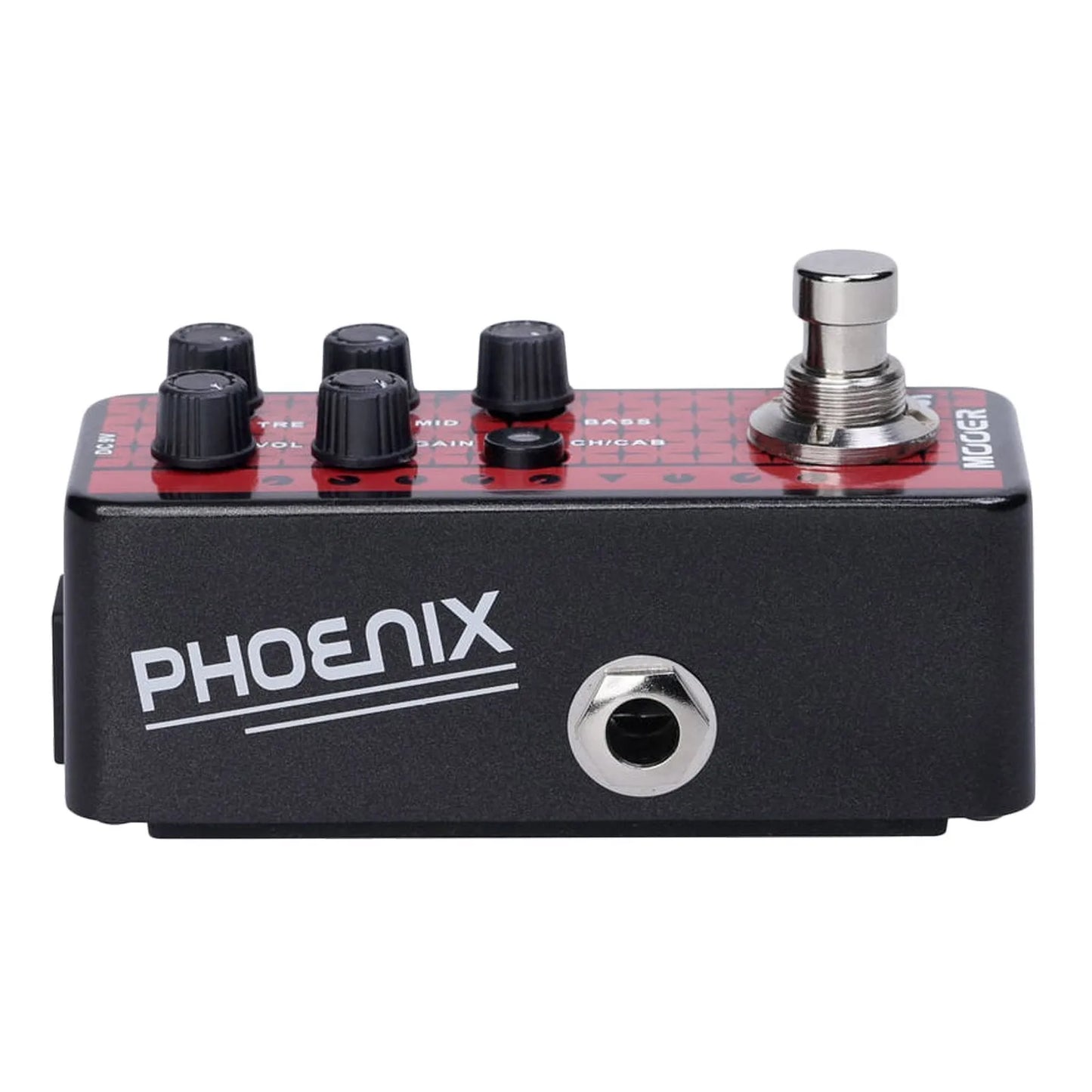Mooer Phoenix 016 Digital Micro Preamp Guitar Effects Pedal with Dual Channels and Speaker Cabinet Simulation — view 3