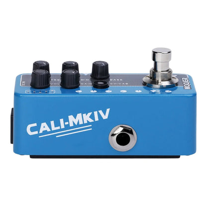 Mooer Cali-MKIV 017 Digital Micro Preamp Guitar Effects Pedal with Dual Channels and Speaker Cabinet Simulation — view 3