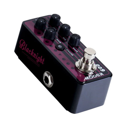 Mooer Blacknight 009 Digital Micro Preamp Guitar Effects Pedal with Dual Channels and Speaker Cab Simulation — view 2