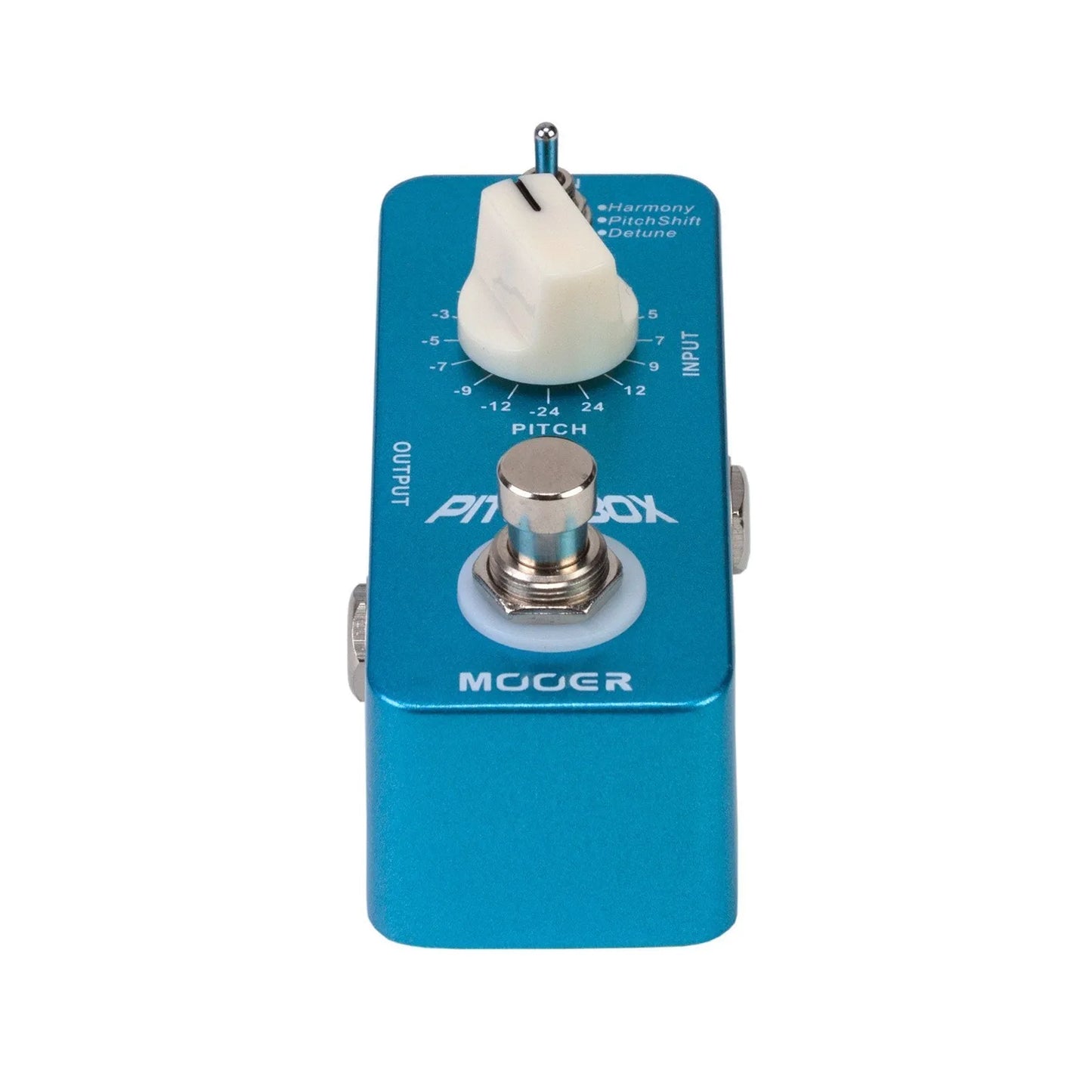 Mooer Pitch Box Micro Guitar Effects Pedal - Harmony & Pitch Shifter, +/- 2 Octaves, 16 Parameters, True Bypass, Rugged Metal Casing — view 4