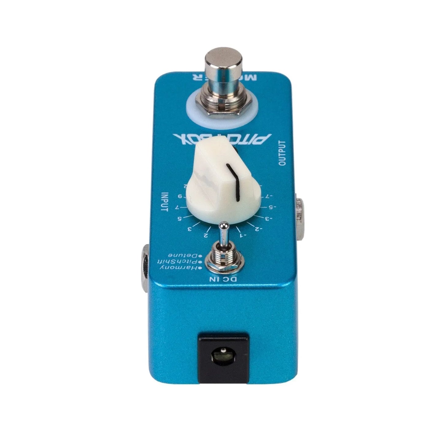 Mooer Pitch Box Micro Guitar Effects Pedal - Harmony & Pitch Shifter, +/- 2 Octaves, 16 Parameters, True Bypass, Rugged Metal Casing — view 3