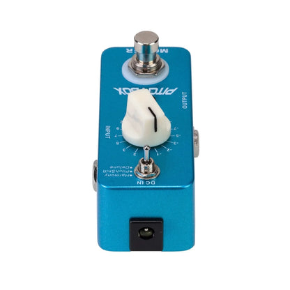 Mooer Pitch Box Micro Guitar Effects Pedal - Harmony & Pitch Shifter, +/- 2 Octaves, 16 Parameters, True Bypass, Rugged Metal Casing — view 3