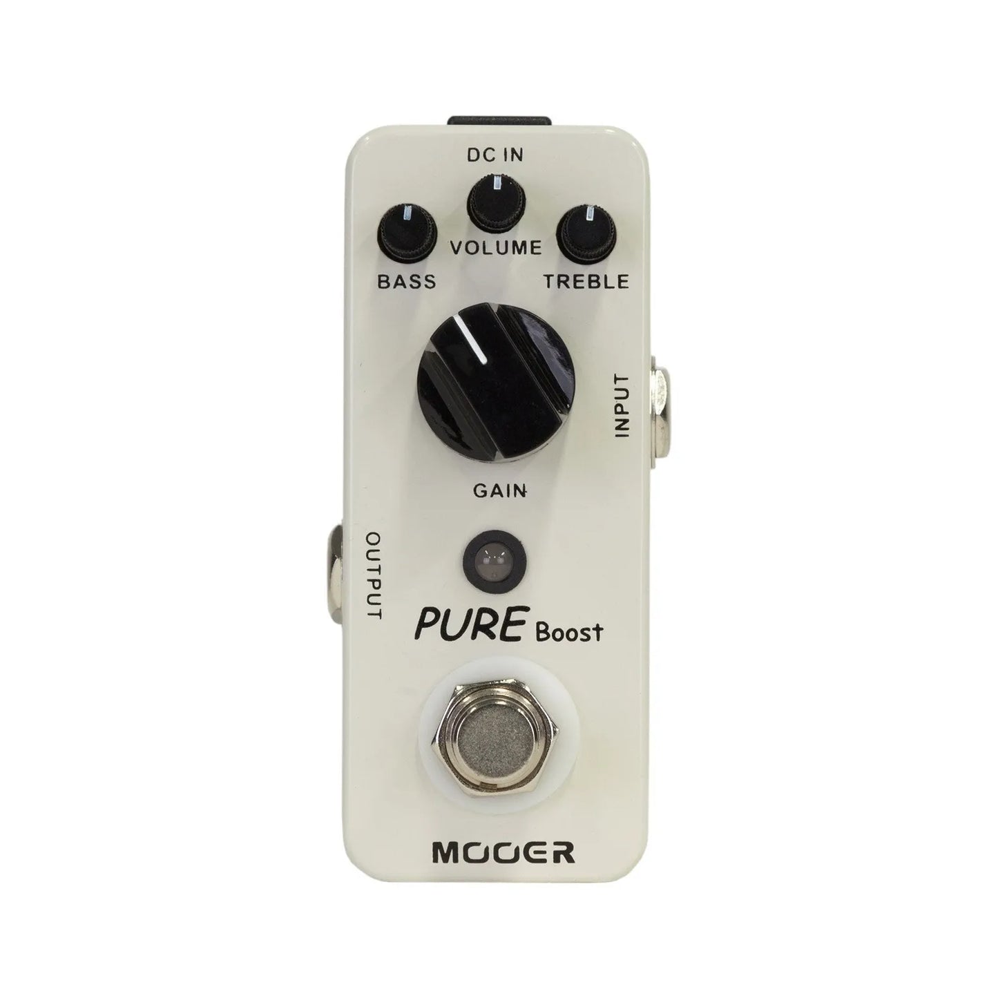 Mooer Pure Boost Micro Guitar Effects Pedal with 20dB Clean Boost and 2-Band EQ