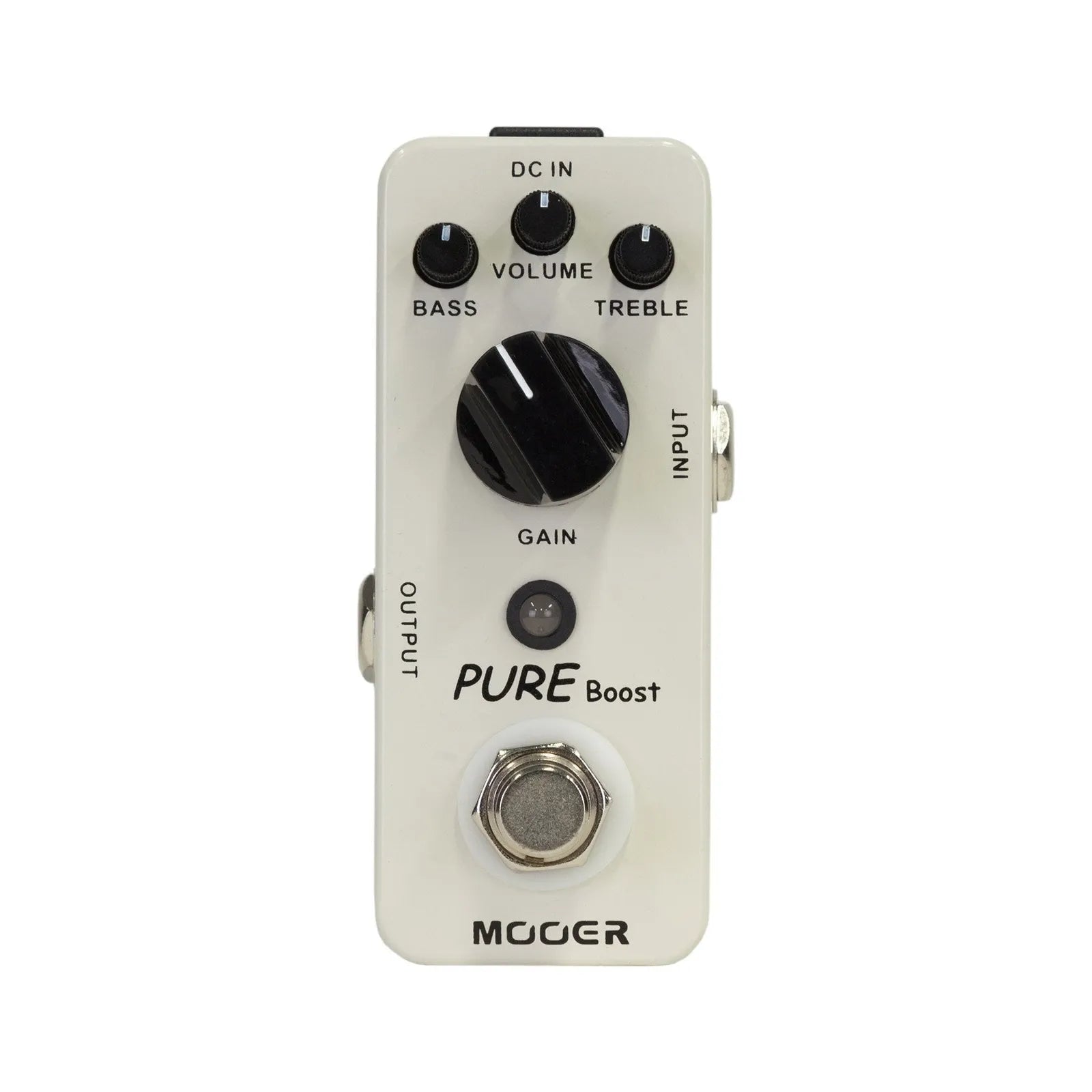 Mooer Pure Boost Micro Guitar Effects Pedal with 20dB Clean Boost and 2-Band EQ