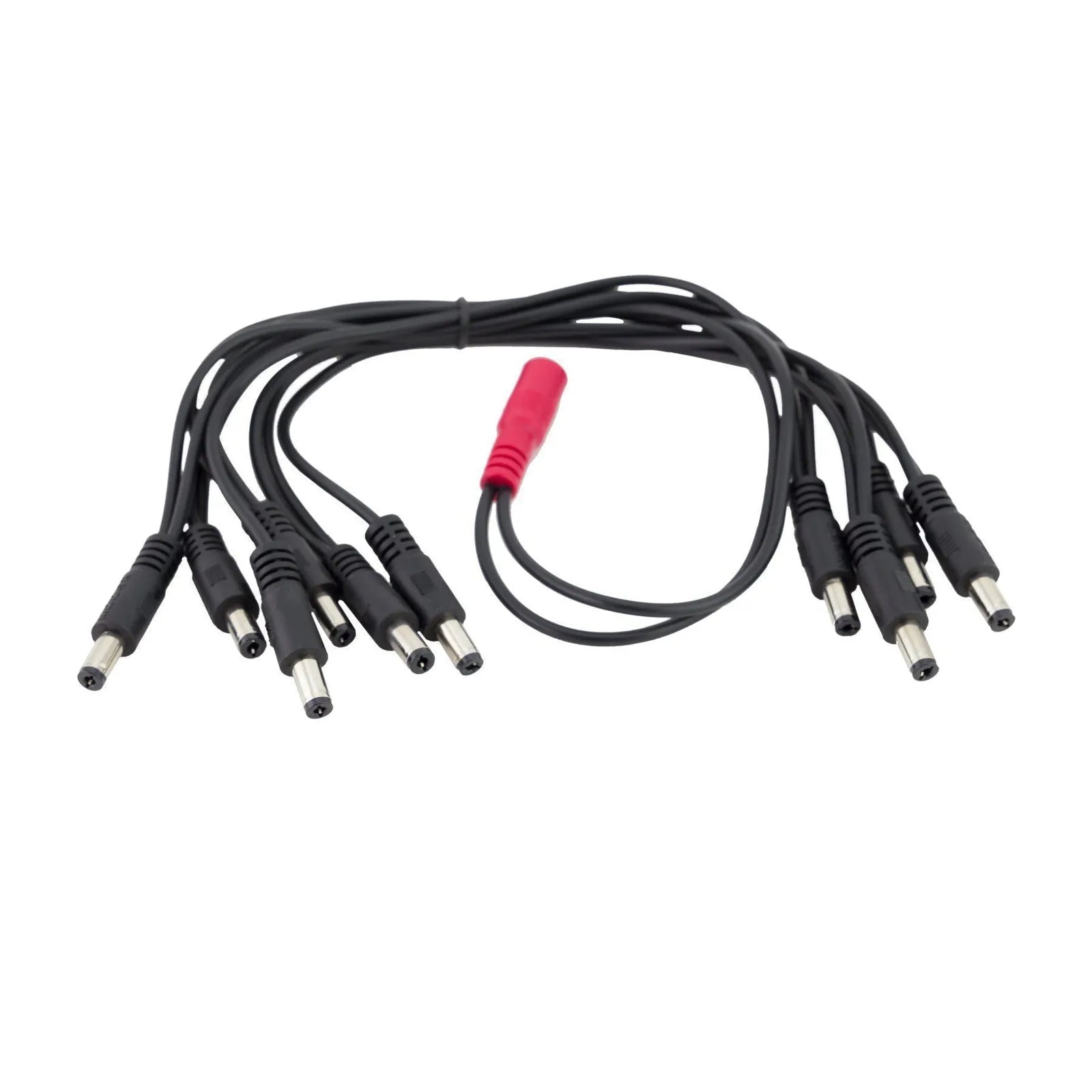 Mooer 10-Plug DC Daisy Chain Pedal Power Cable with Straight Plugs