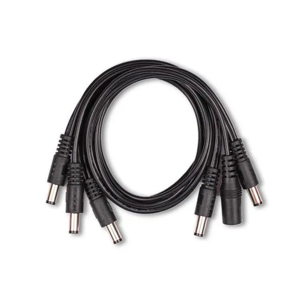 Mooer 5-Plug DC Daisy Chain Power Cable with Straight Plugs