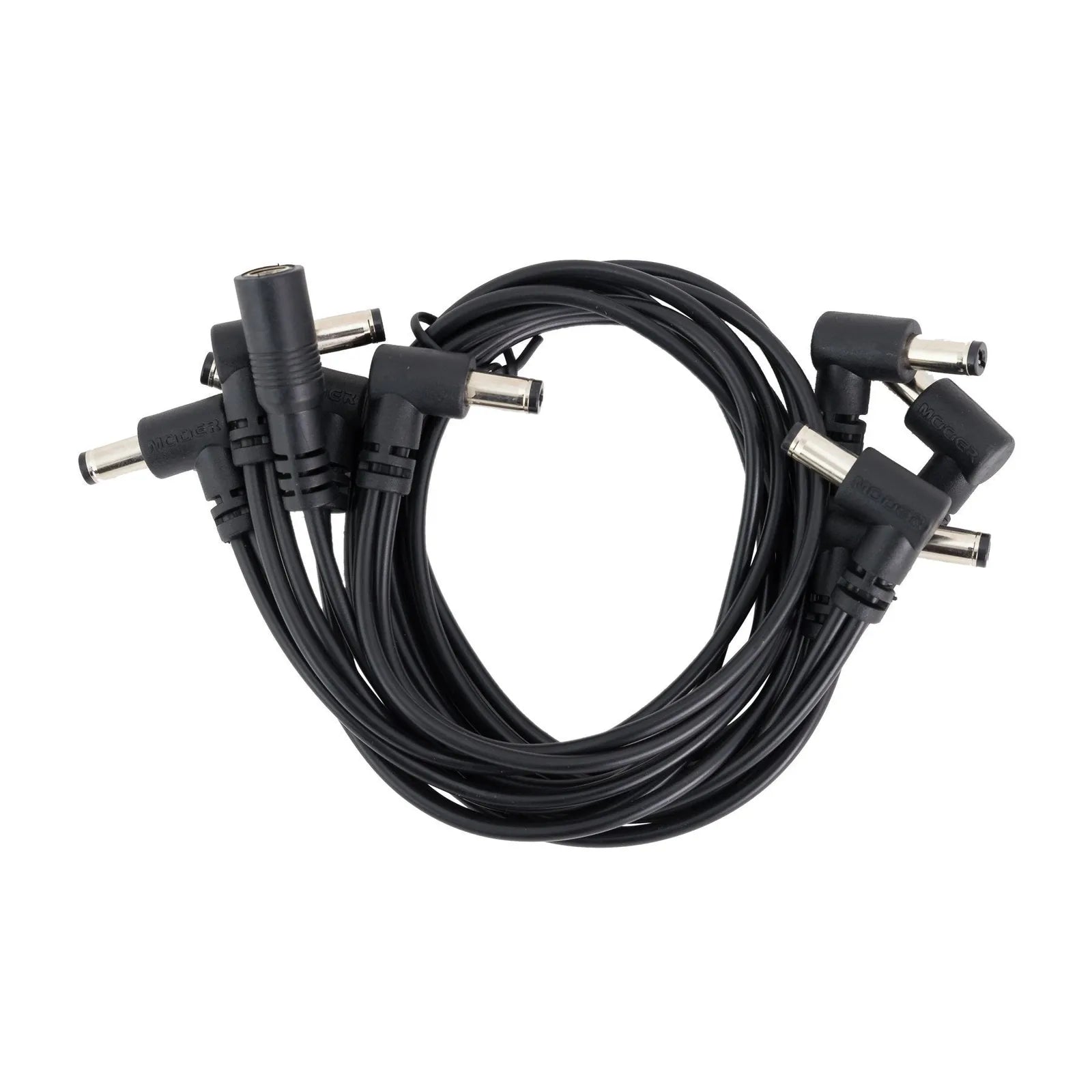 Mooer 8-Plug DC Daisy Chain Pedal Power Cable with Right-Angle Plugs
