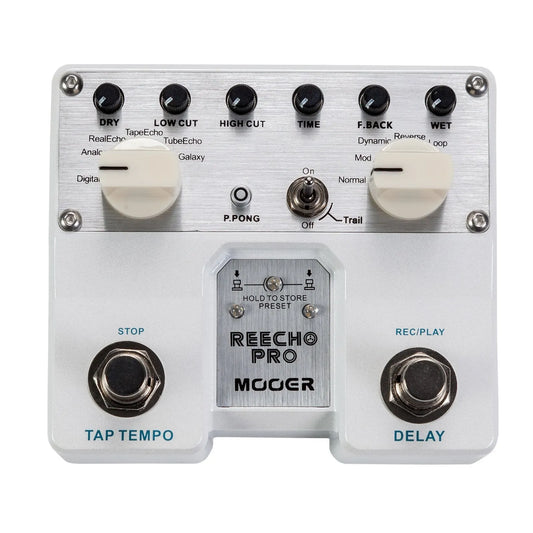 Mooer MEP-REPRO Reecho Pro Dual Digital Delay Guitar Effects Pedal