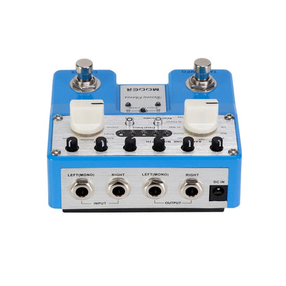 Mooer Reverie Chorus Dual Guitar Effects Pedal with 5 Modes, 8 Modulation Effects, 5 Tone Storage Channels, and Stereo Input/Output — view 3