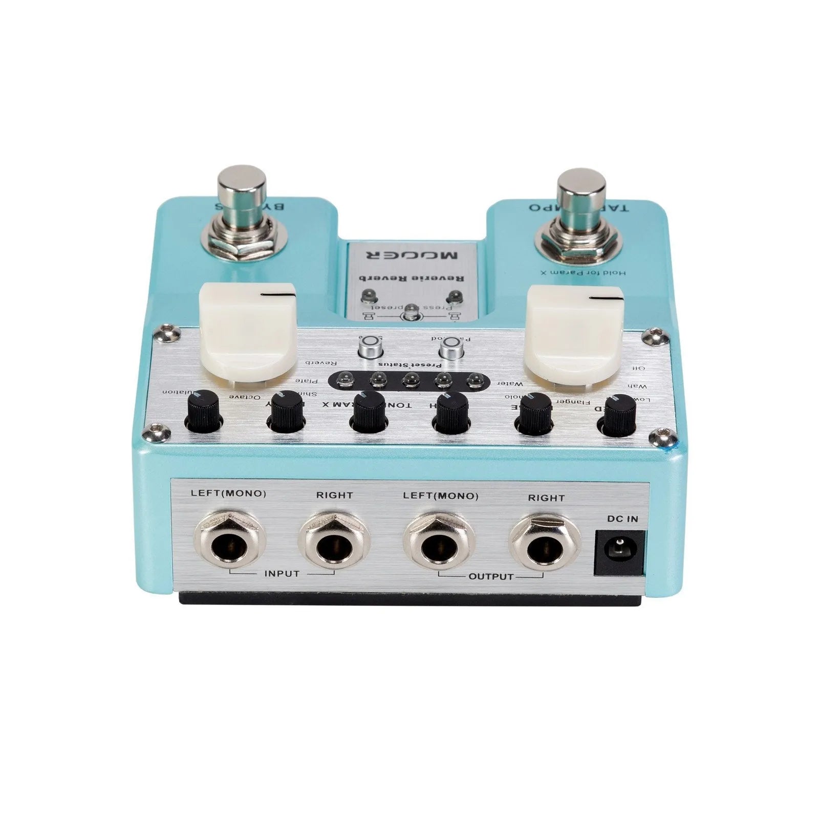 Mooer Reverie Reverb Digital Dual Guitar Effects Pedal with 5 Reverb Modes and Modulation Effects — view 4