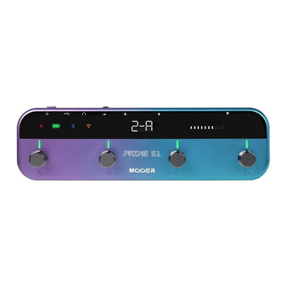 Mooer Prime S1 All-in-One Intelligent Effects Pedal with Looping, Recording, and Portable Design