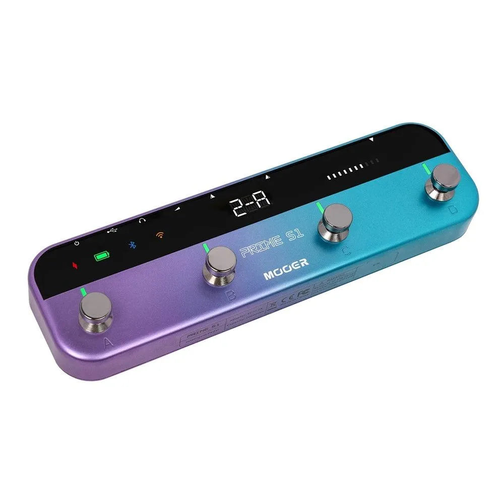 Mooer Prime S1 All-in-One Intelligent Effects Pedal with Looping, Recording, and Portable Design — view 2