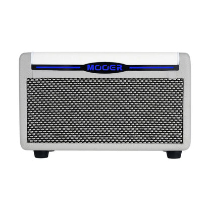 Mooer SD10i Intelligent Rechargeable Guitar Combo Amplifier with 52 Amp Models, 49 Effects, Bluetooth, Drum Machine, and Looper (Grey)